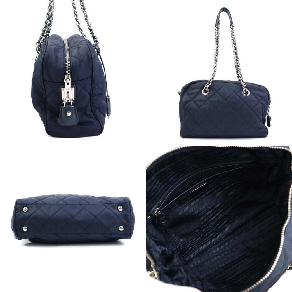 PRADA Blue Shoulder Bag - Picture 2 of 5